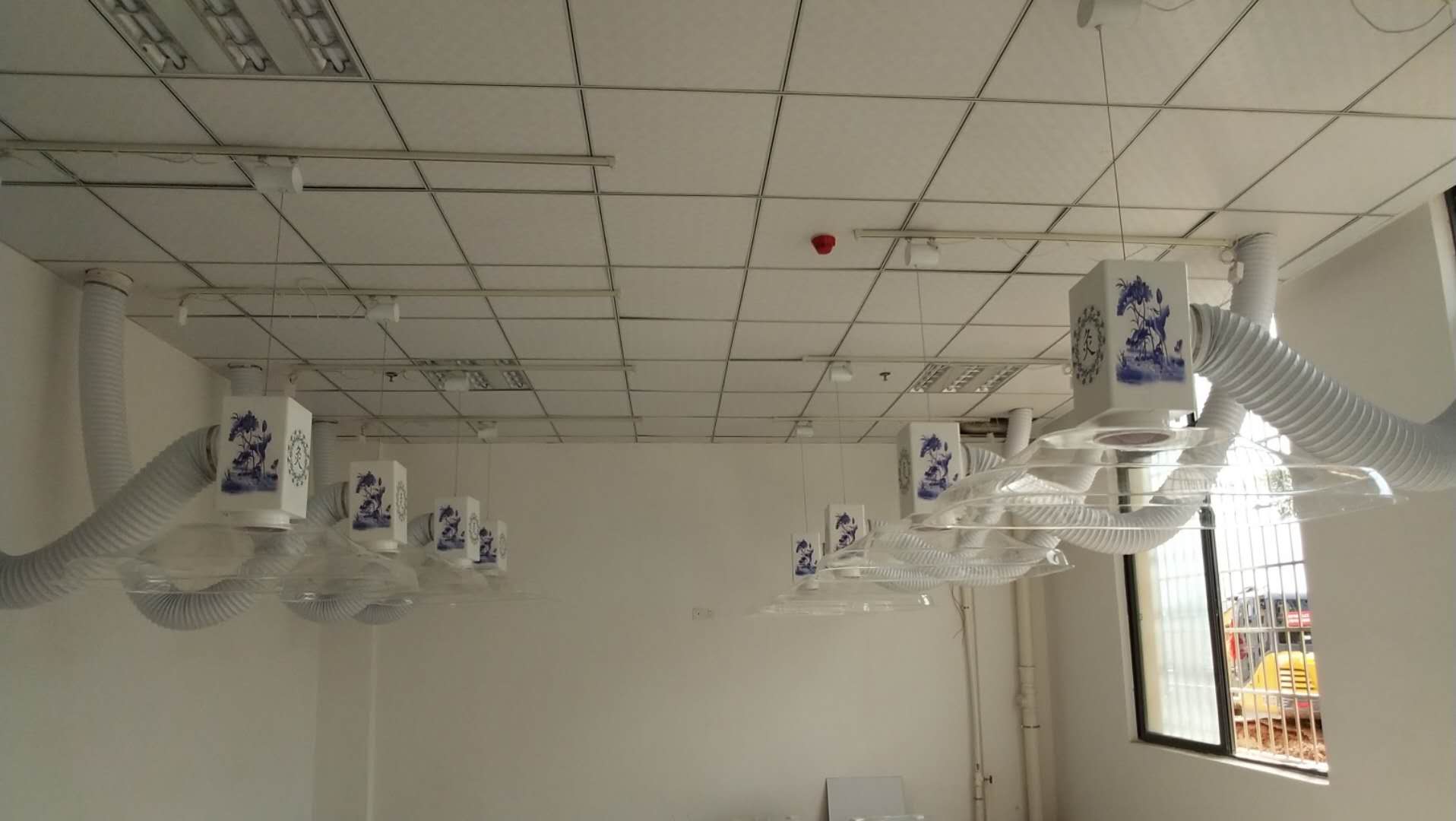 江西人民醫院（華仔）艾灸排煙系統安裝